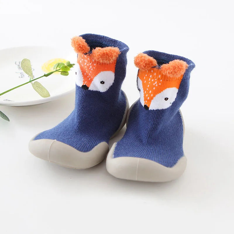 Baby First Shoes: Soft Sole, Anti-Slip, Knit Booties, Unisex