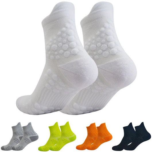 Unisex Elastic Compression Socks: Outdoor Sports, Running, Cycling, Ankle Support