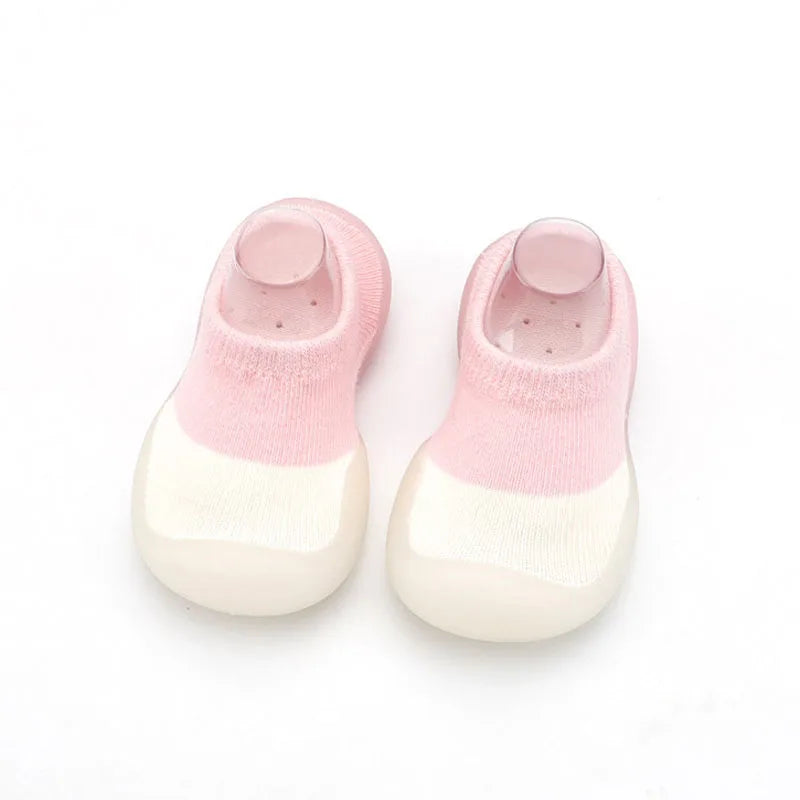 Baby First Shoes: Soft Sole, Anti-Slip, Knit Booties, Unisex